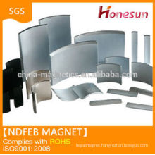 N38 ndfeb magnet arc for sale